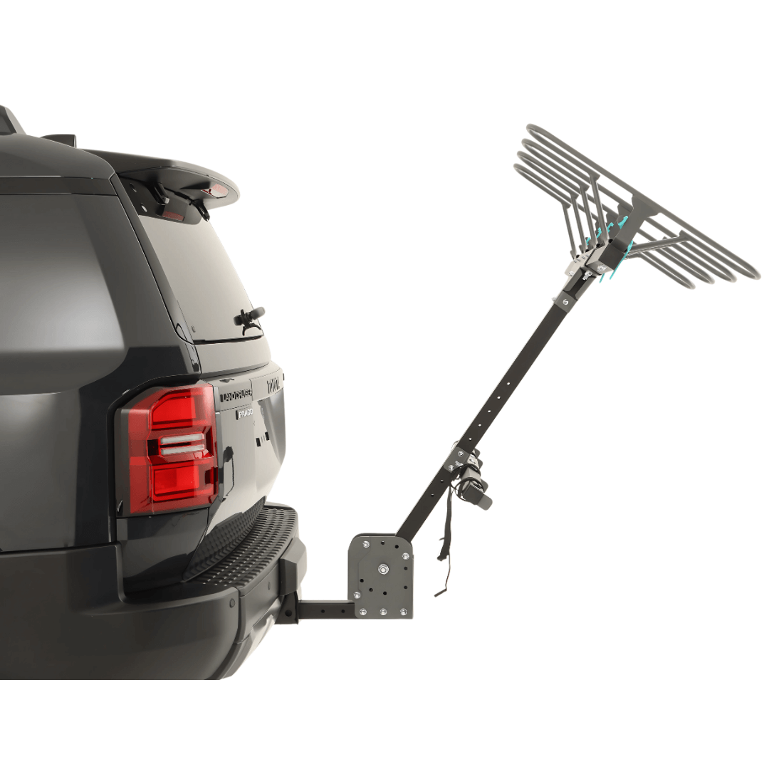 4 Bike Rack Gun Metal Grey