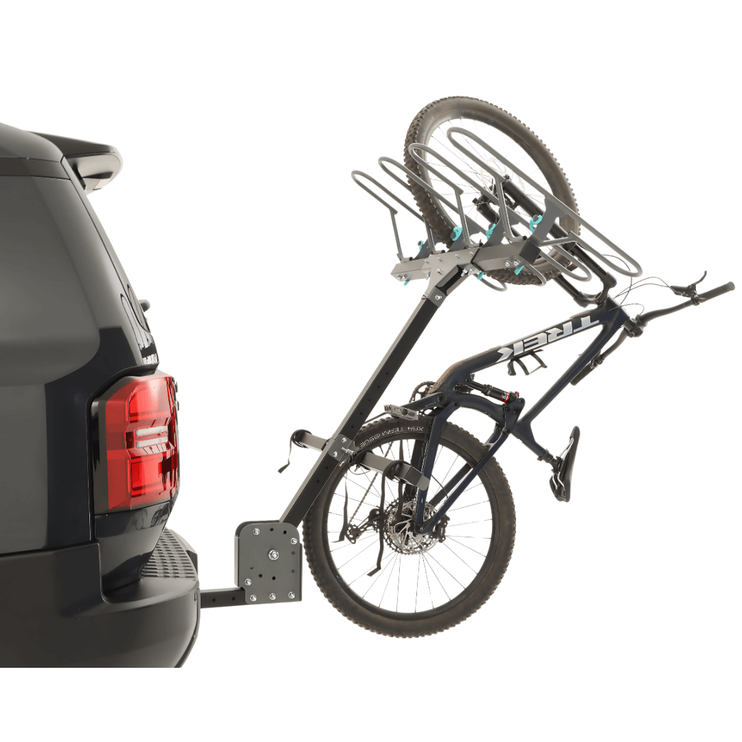 4 Bike Rack Gun Metal Grey