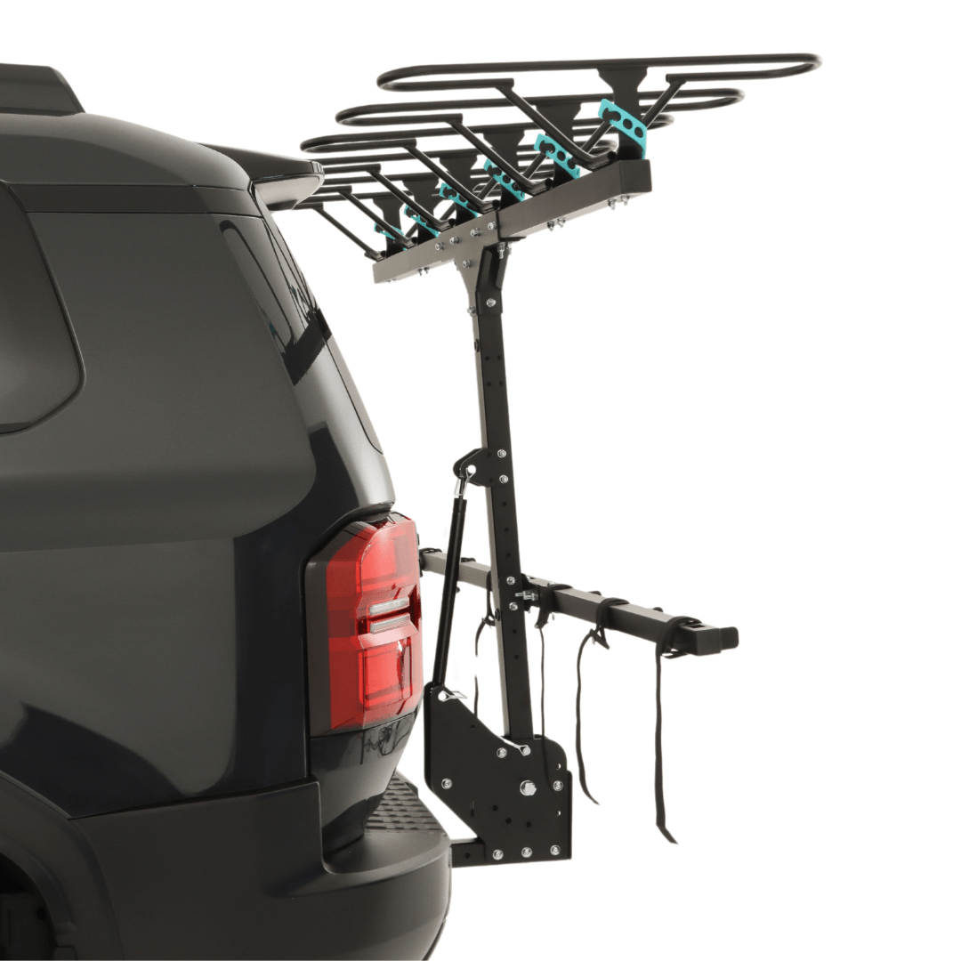 6 Bike Rack Black