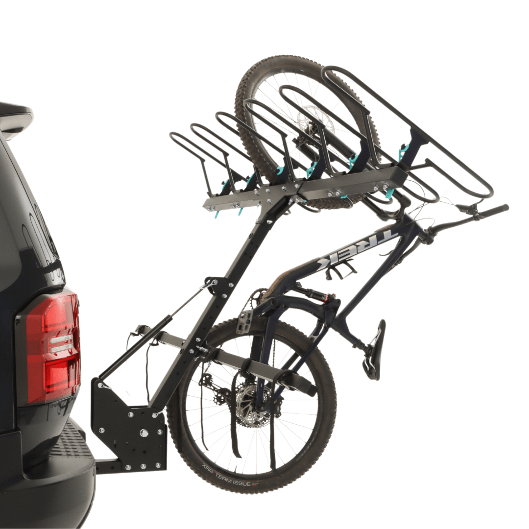 6 Bike Rack Black