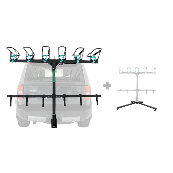 6 Bike Rack and Stand Bundle