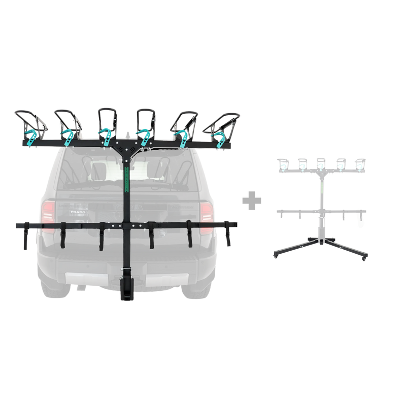 6 Bike Rack and Stand Bundle