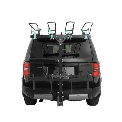 4 Bike Rack Black