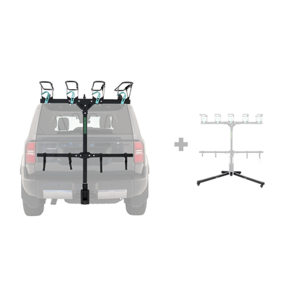 4 Bike Rack and Stand Bundle
