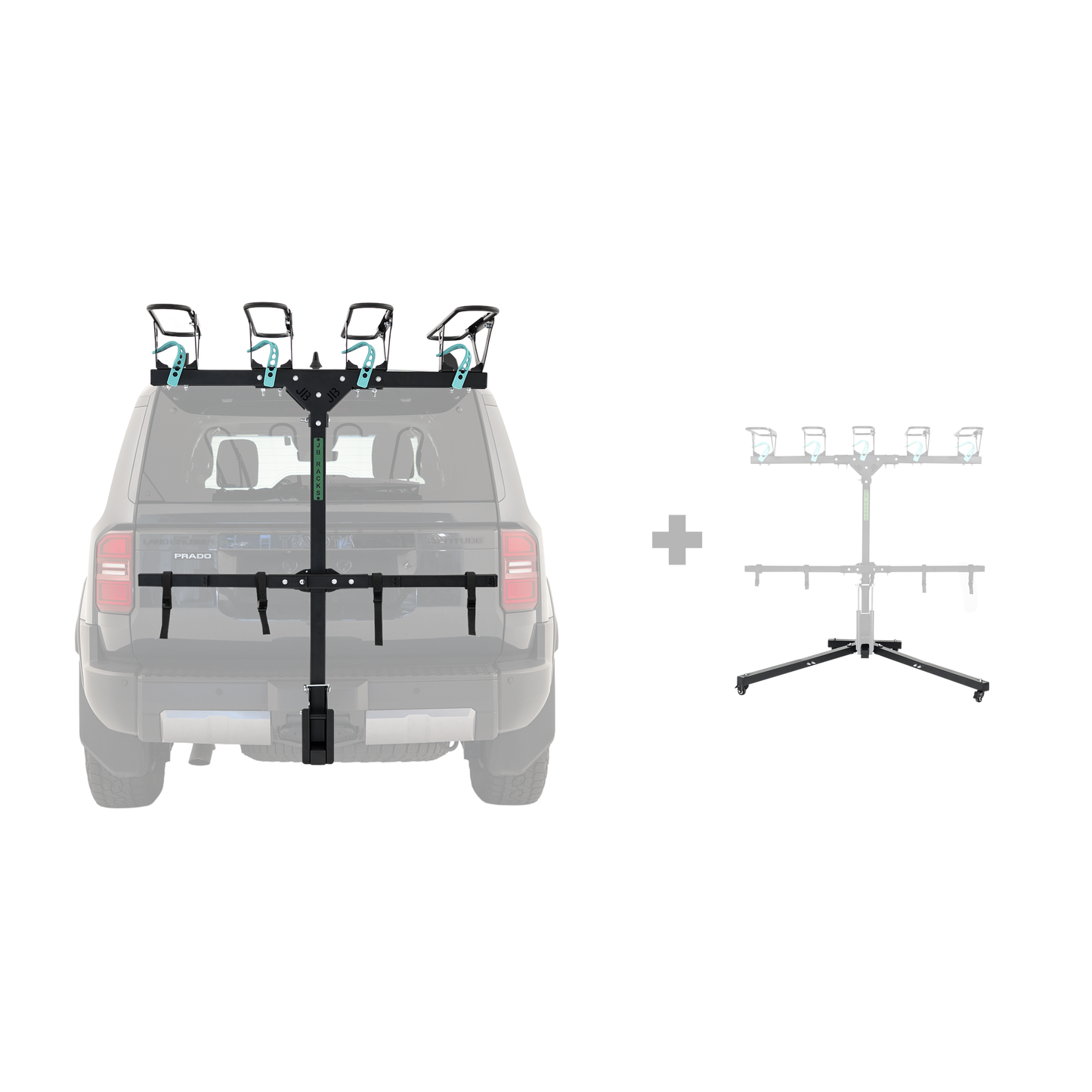 4 Bike Rack and Stand Bundle