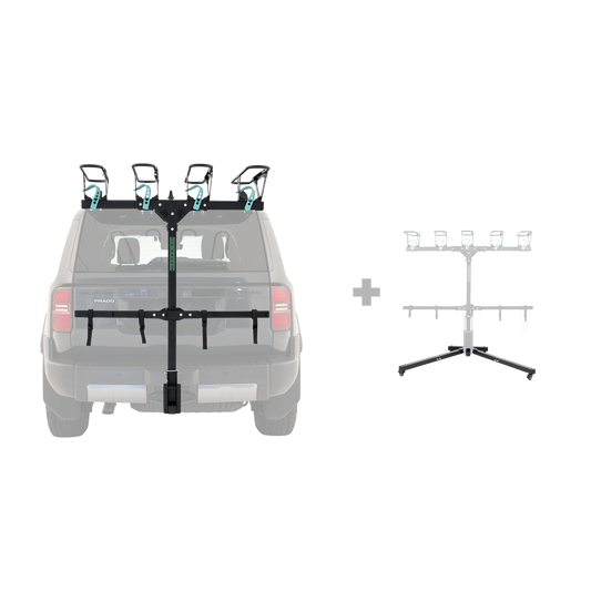 4 Bike Rack and Stand Bundle