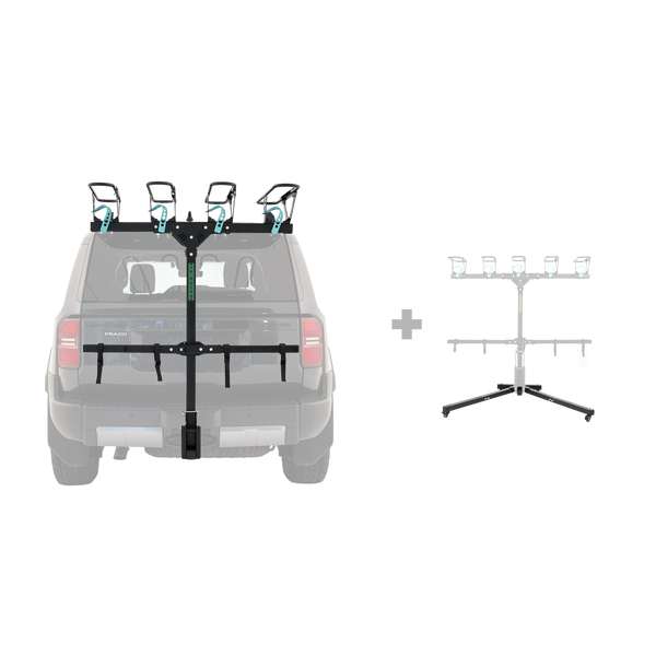 4 Bike Rack and Stand Bundle