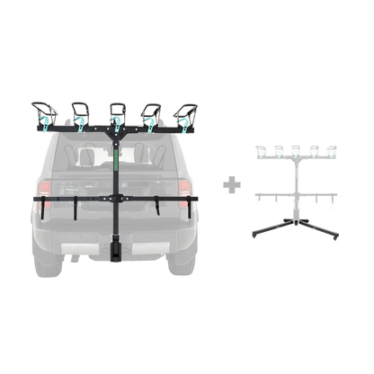 5 Bike Rack and Stand Bundle