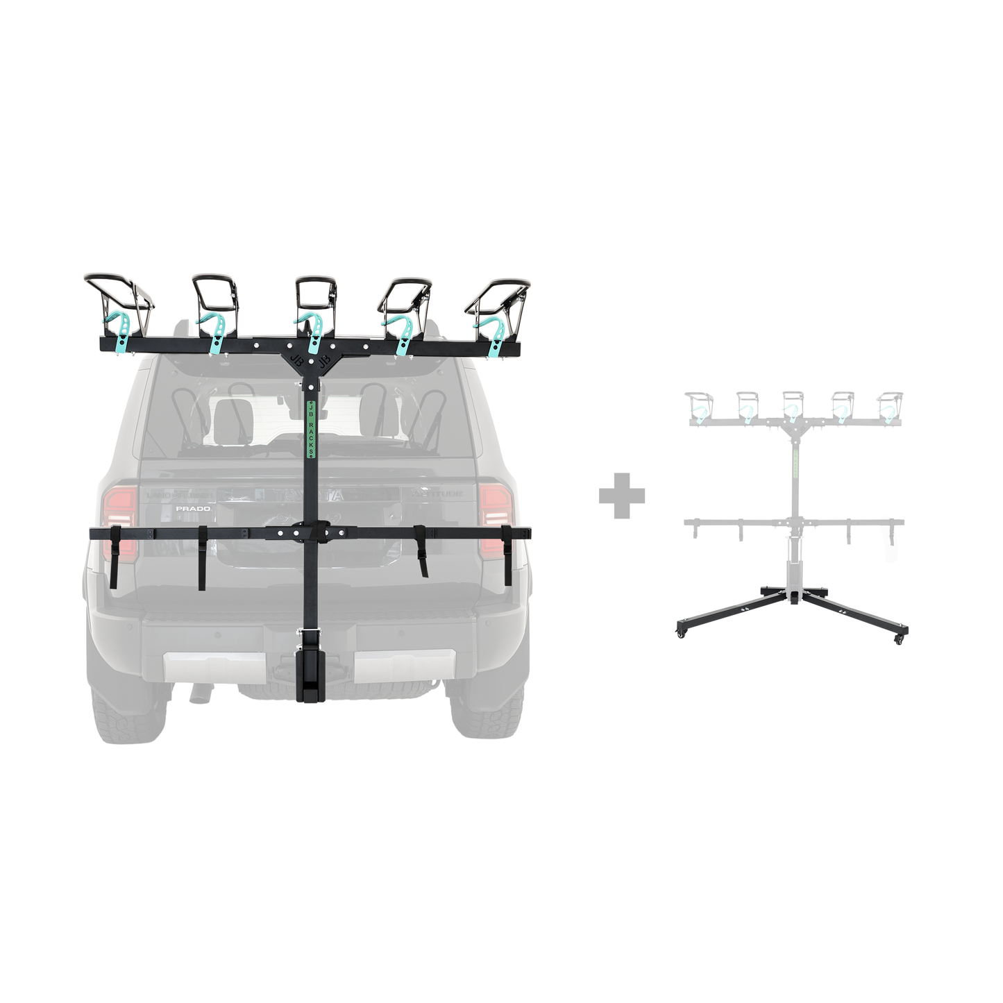 5 Bike Rack and Stand Bundle