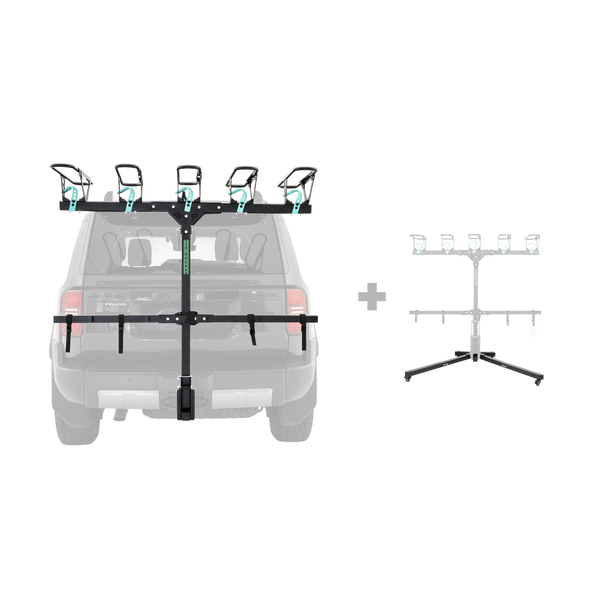 5 Bike Rack and Stand Bundle