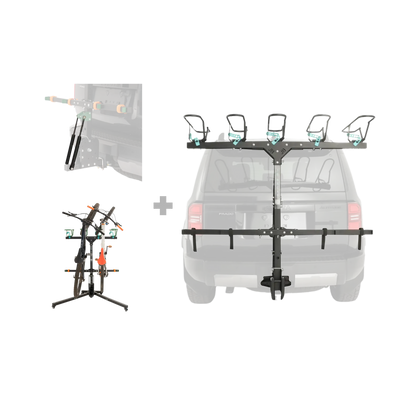 5 Bike Rack, Strut, and Stand Bundle