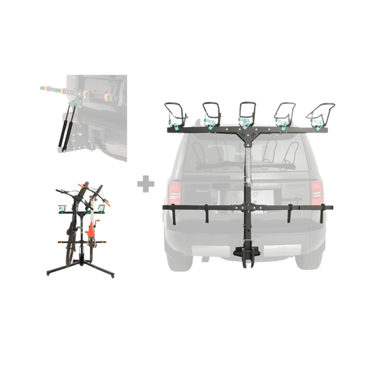 5 Bike Rack, Strut, and Stand Bundle