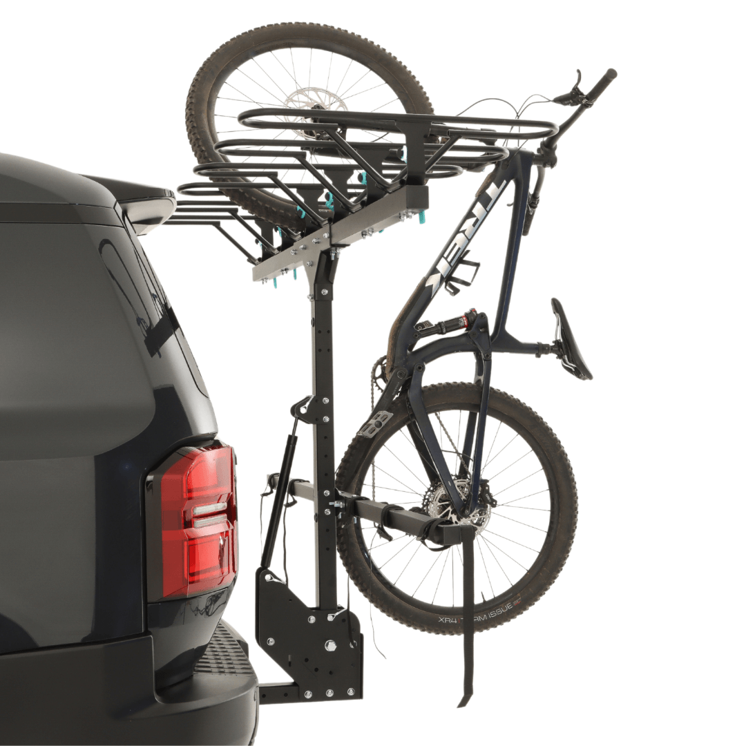 6 Bike Rack Black