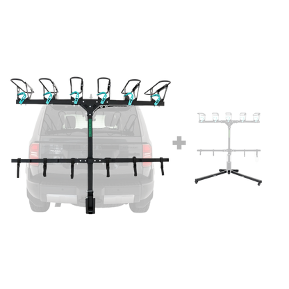 6 Bike Rack and Stand Bundle