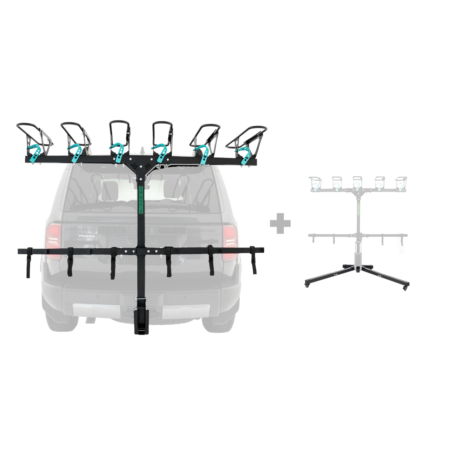 6 Bike Rack and Stand Bundle