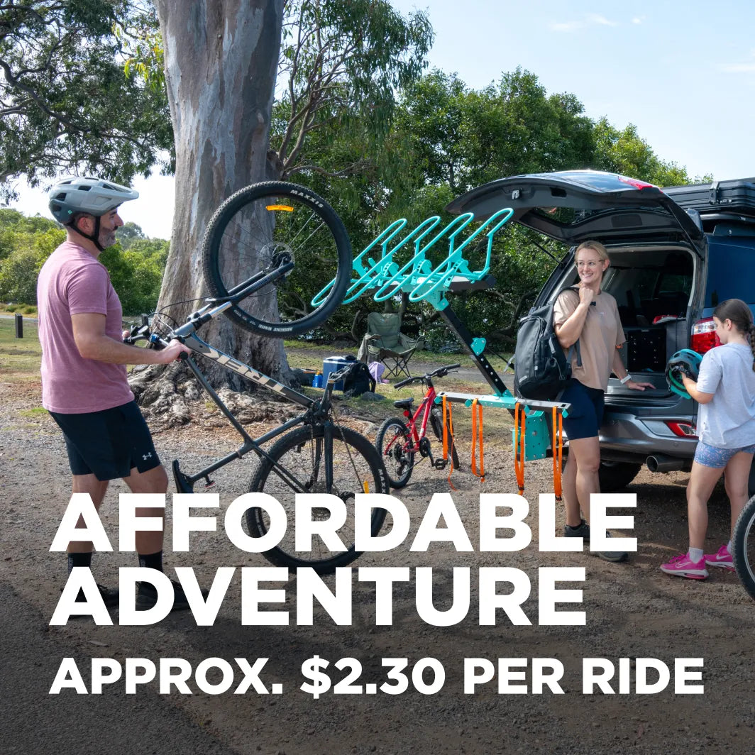 4 Vertical Bike Rack