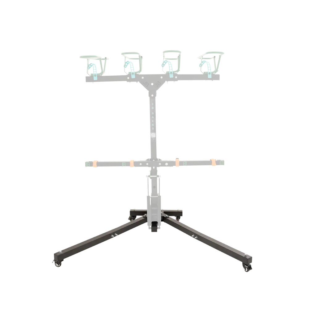 Shed Stand for Vertical Bike Racks - rack-not-included