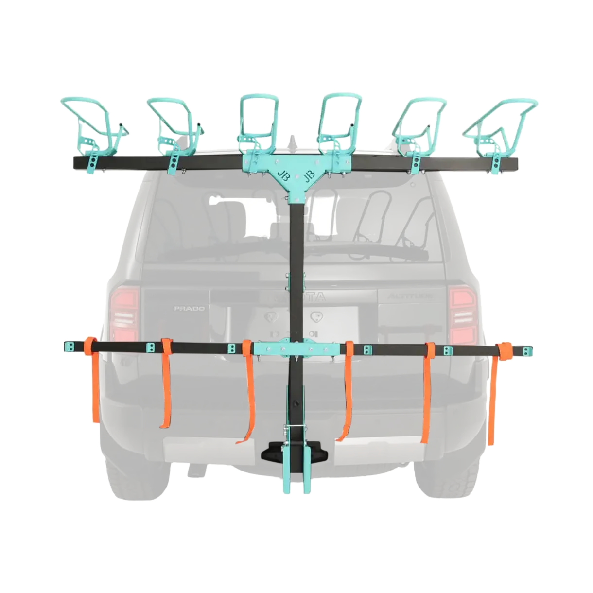 6 Vertical Bike Rack