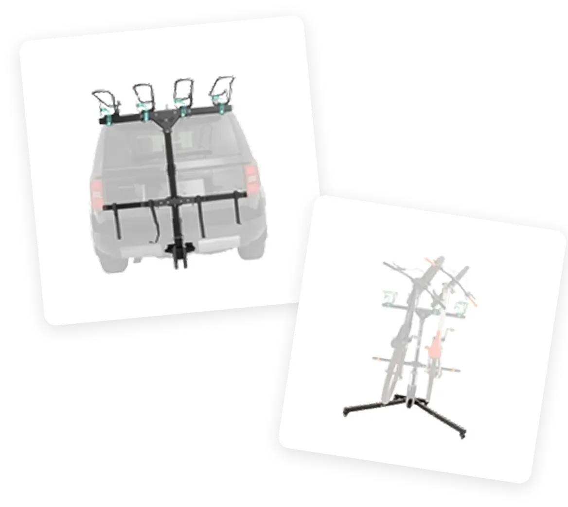 4 Bike Rack and Stand Bundle